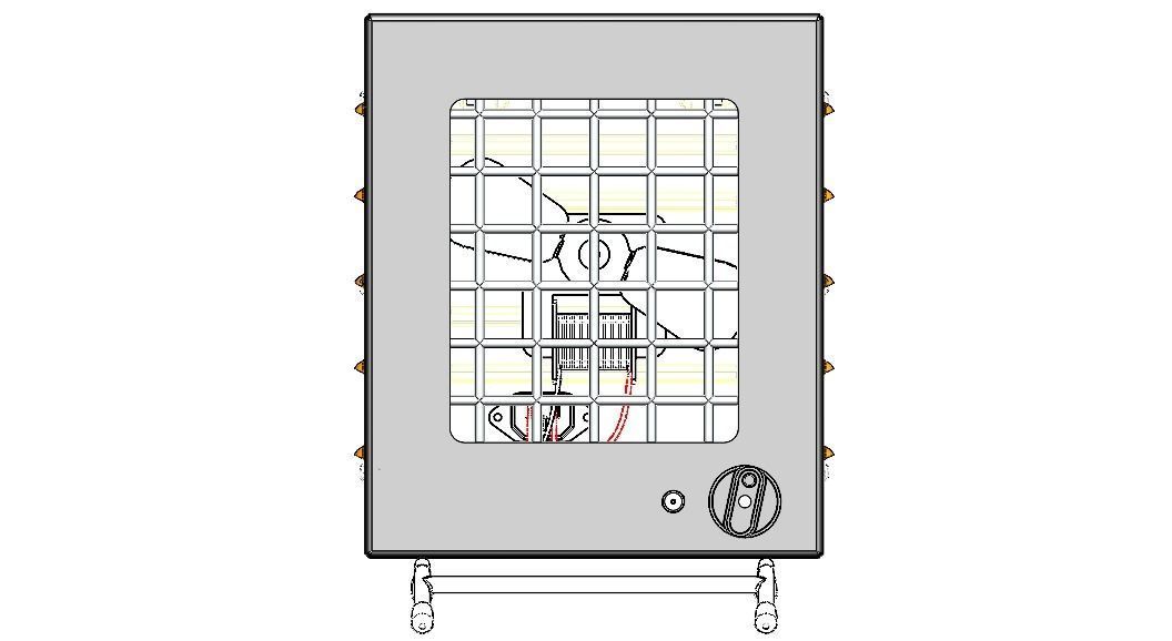 Portable Electric Space Heater 3D model_6