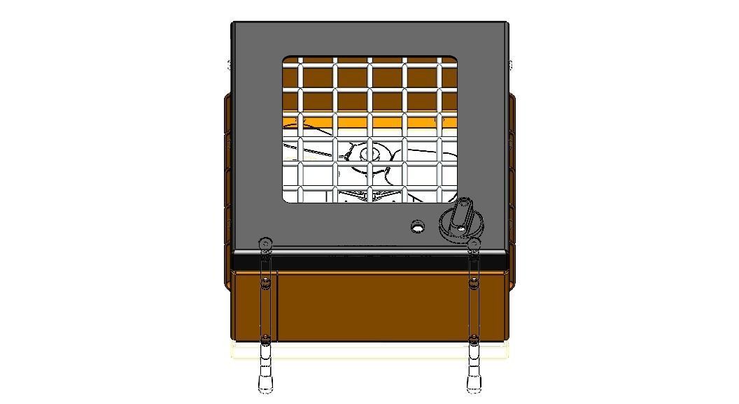 Portable Electric Space Heater 3D model_18