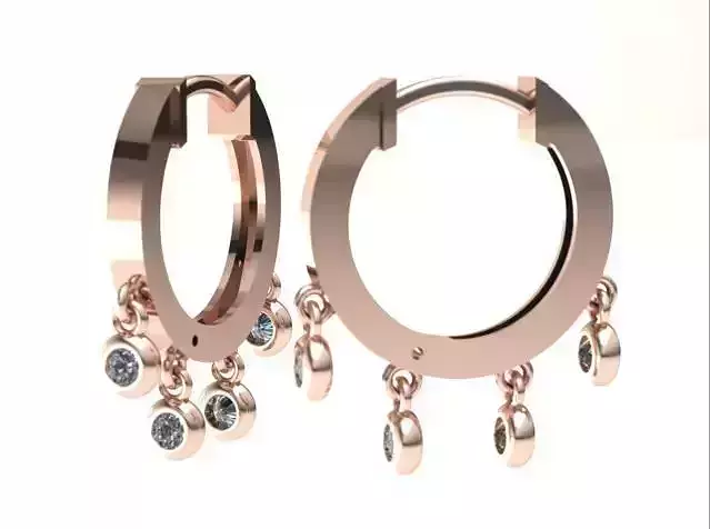 lock van cleef earring 