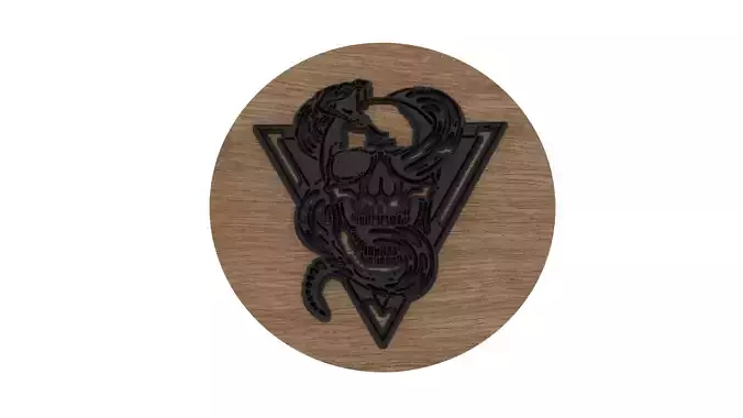 Skull Medallion