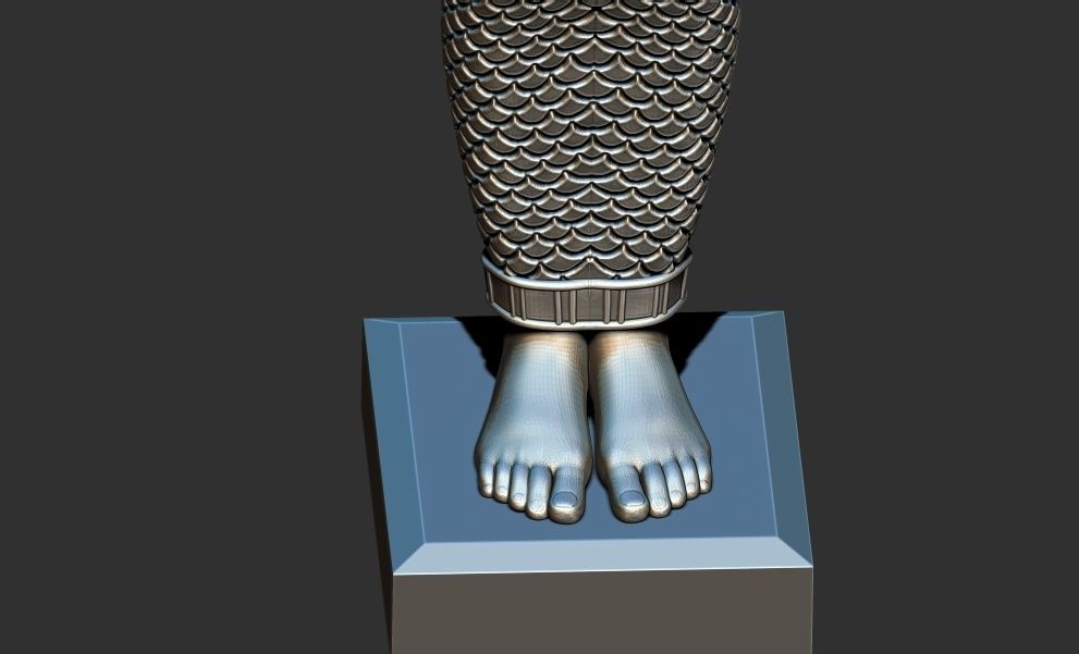 Egyptian Goddess Isis wings 3D Printable model 3D print model_5