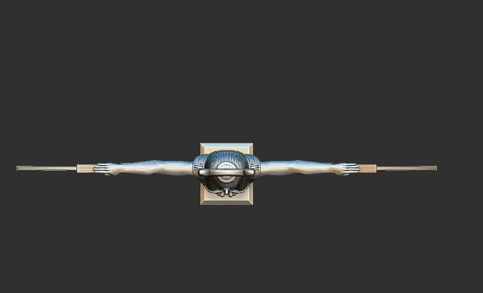 Egyptian Goddess Isis wings 3D Printable model 3D print model_8