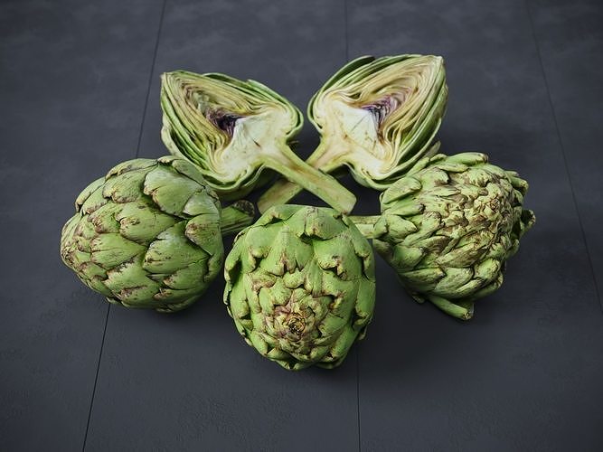 Artichoke  3D model 3