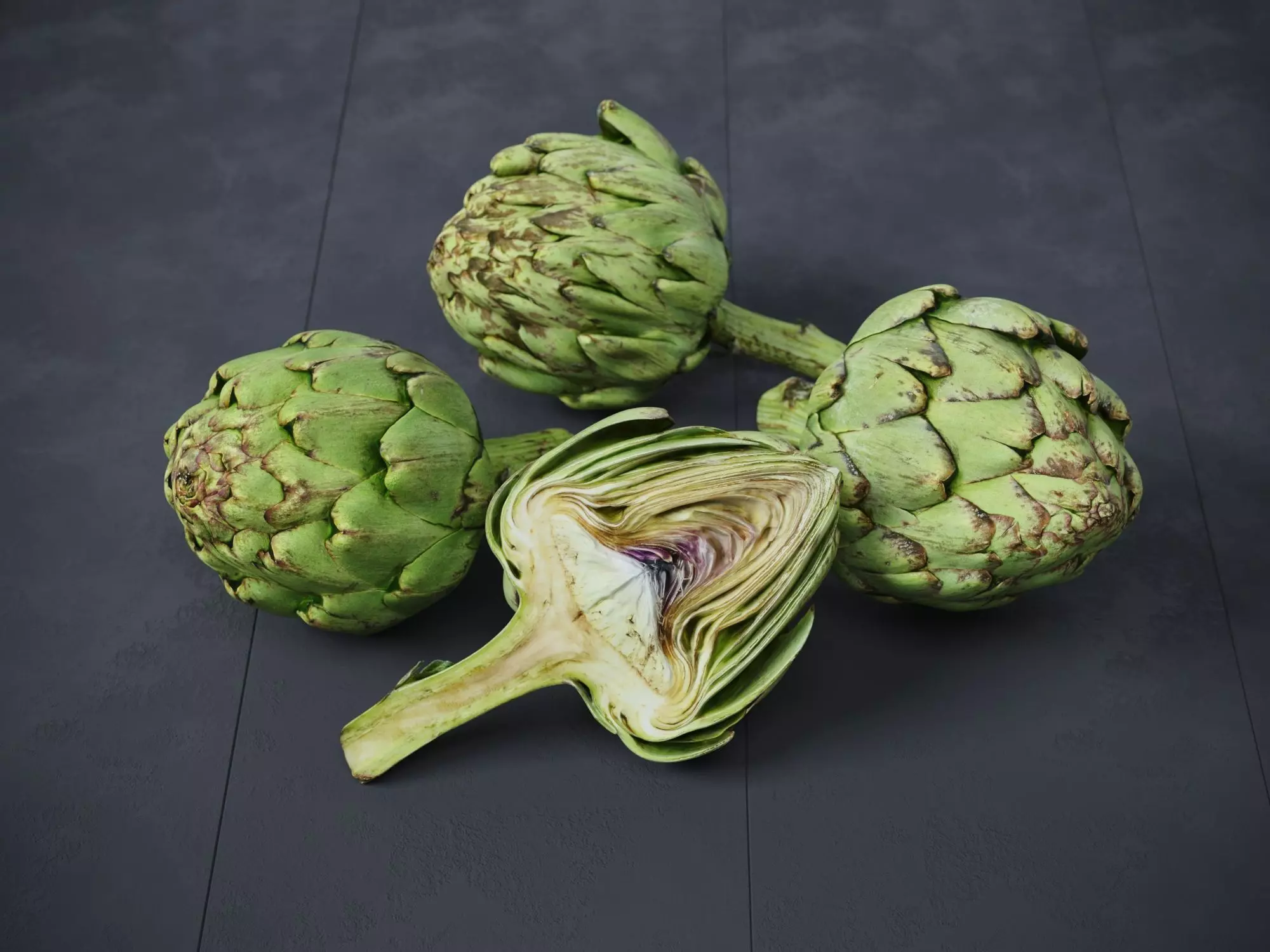 Artichoke  3D model_0
