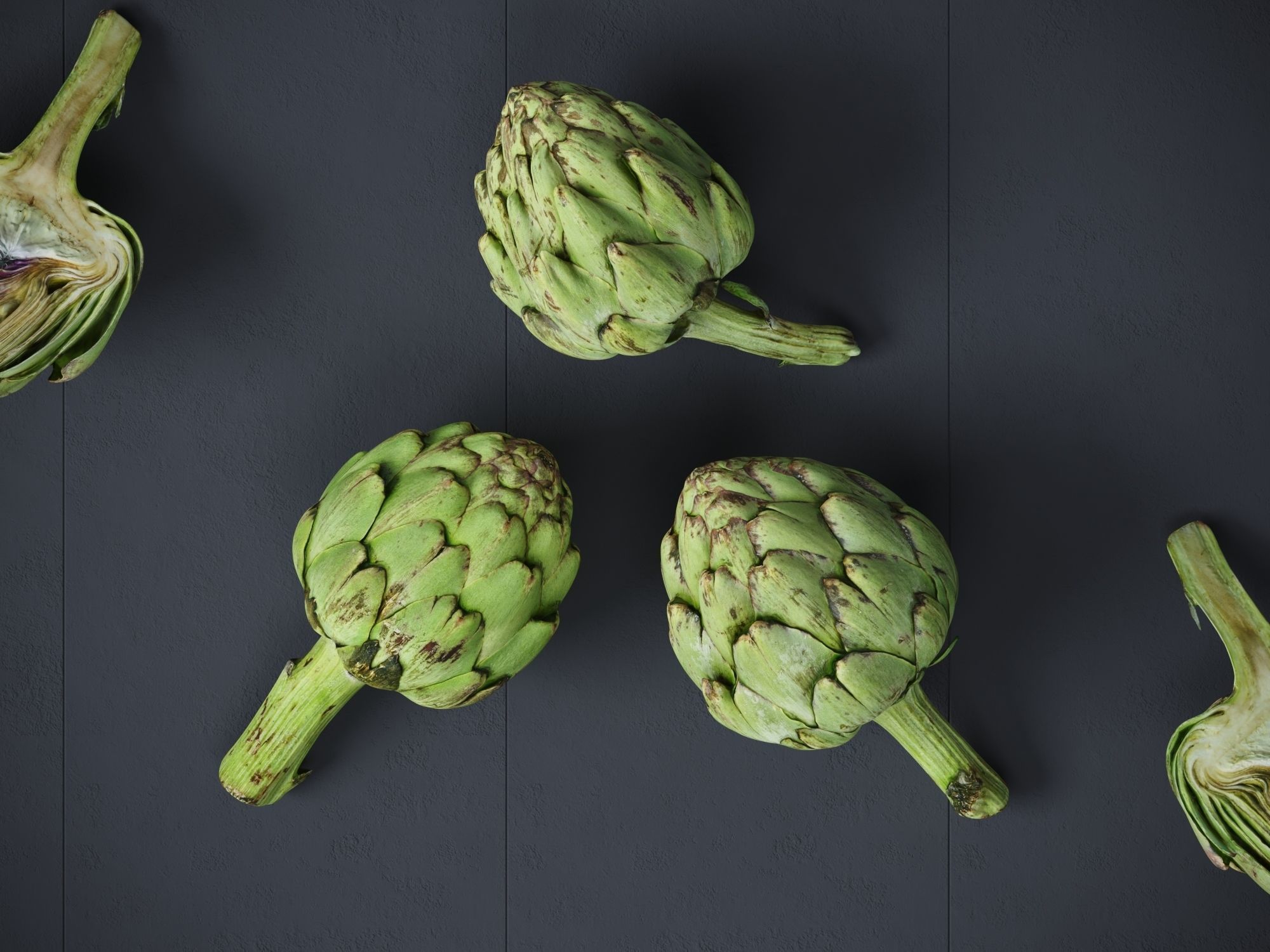 Artichoke  3D model_3