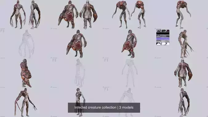 Infected creature collection