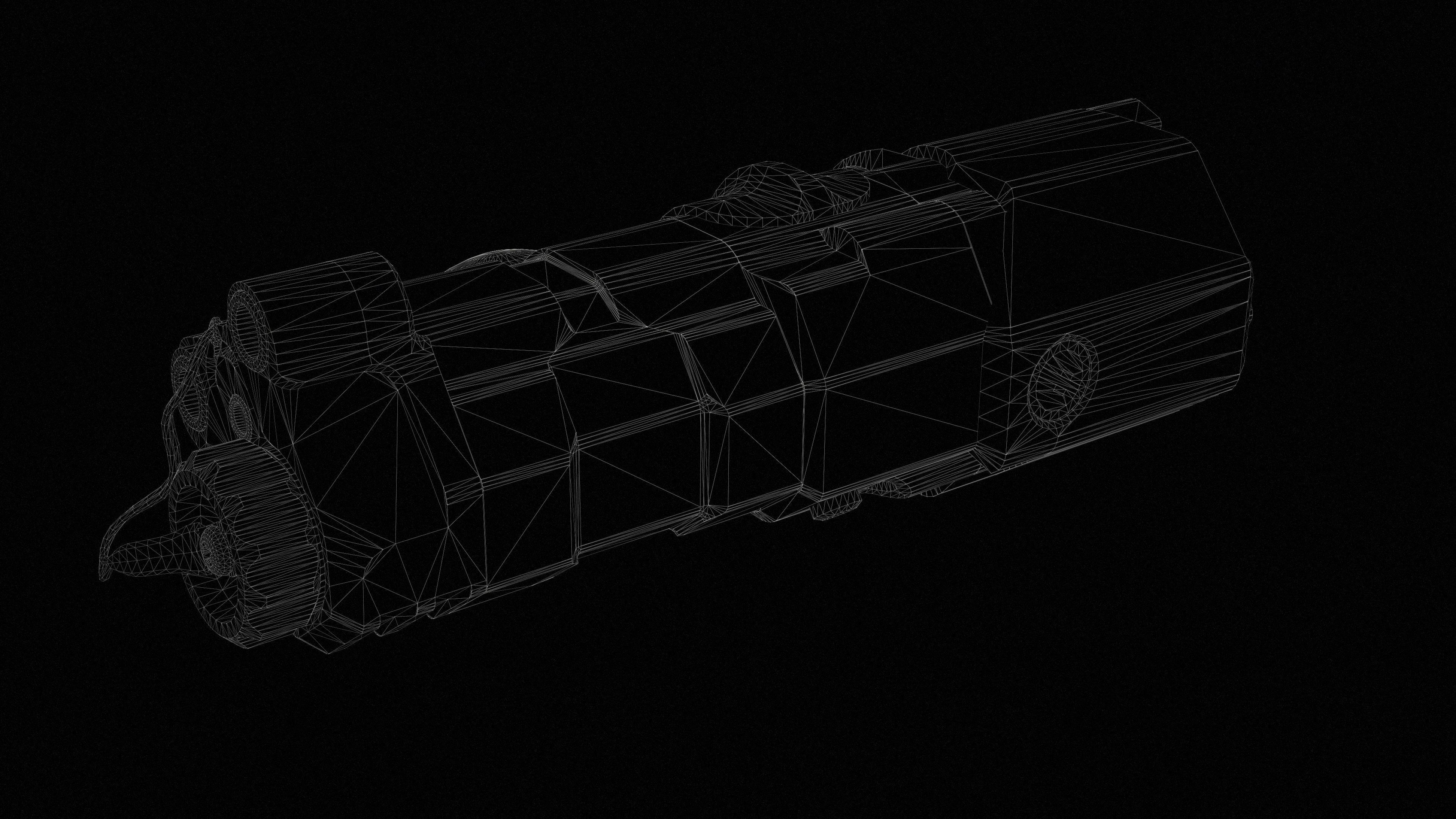 BE Meyers MAWL-DA IR-Laser 3D Model Low-poly 3D model Low-poly 3D model_8