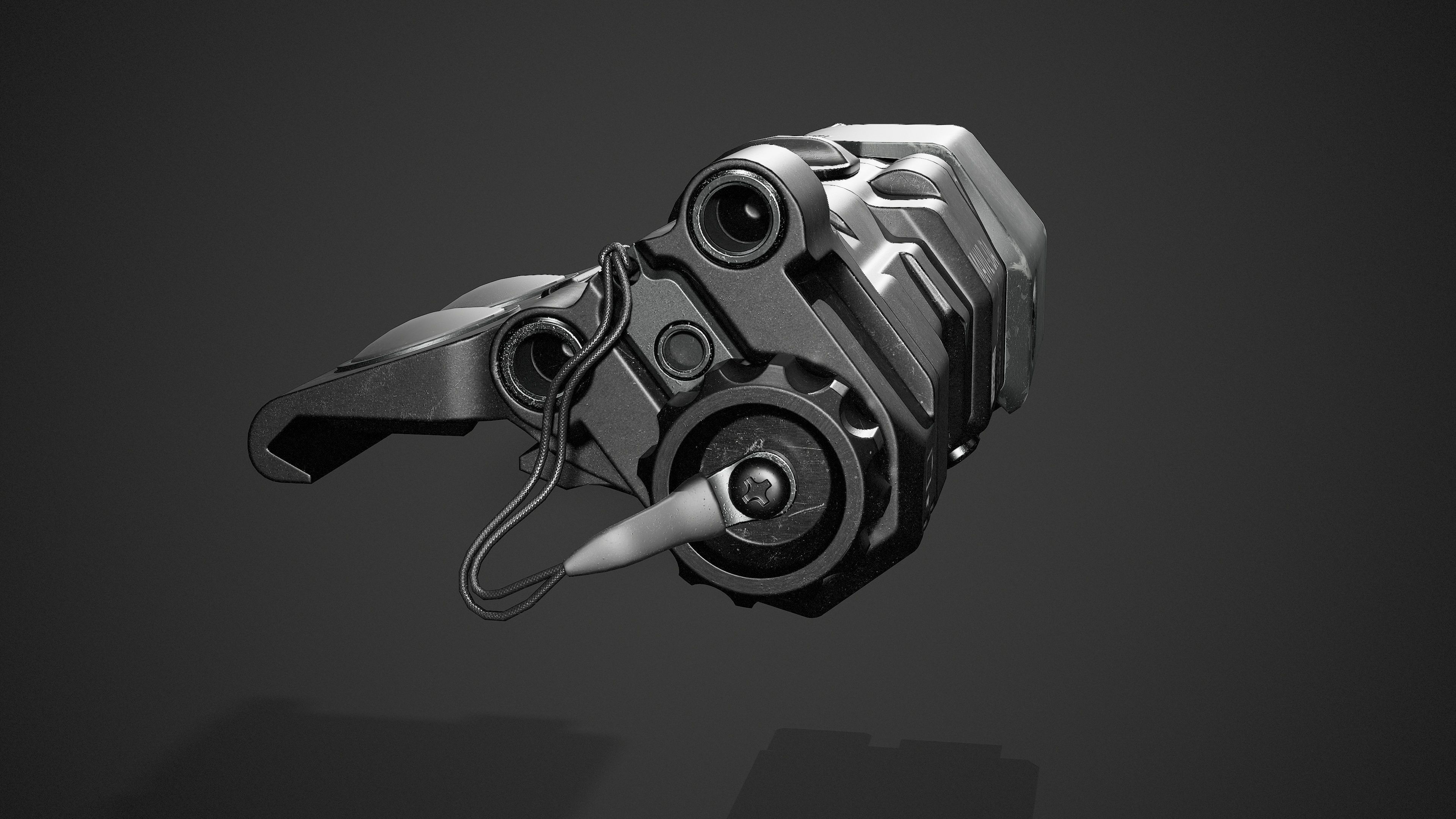 BE Meyers MAWL-DA IR-Laser 3D Model Low-poly 3D model Low-poly 3D model_5