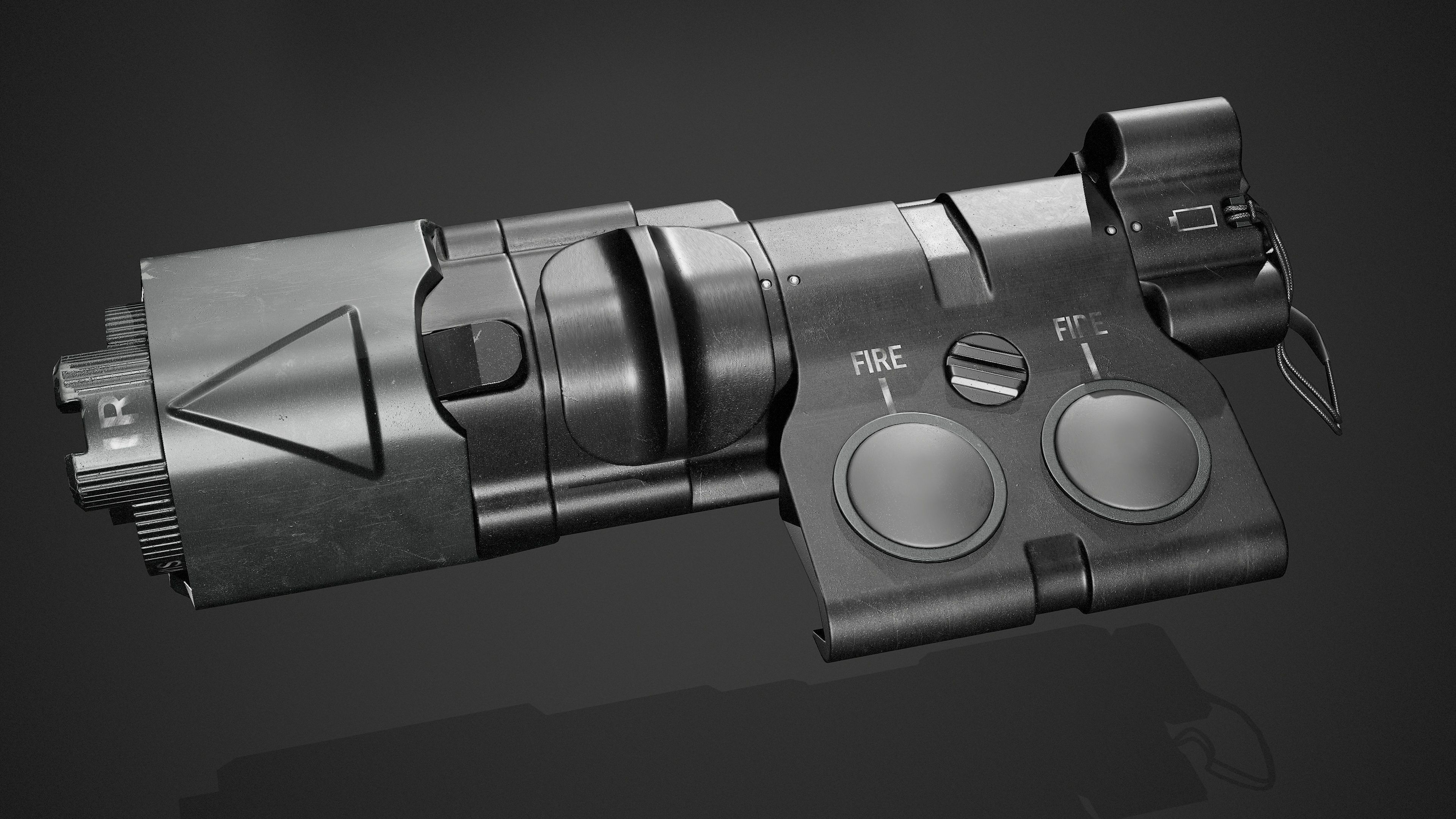 BE Meyers MAWL-DA IR-Laser 3D Model Low-poly 3D model Low-poly 3D model_3