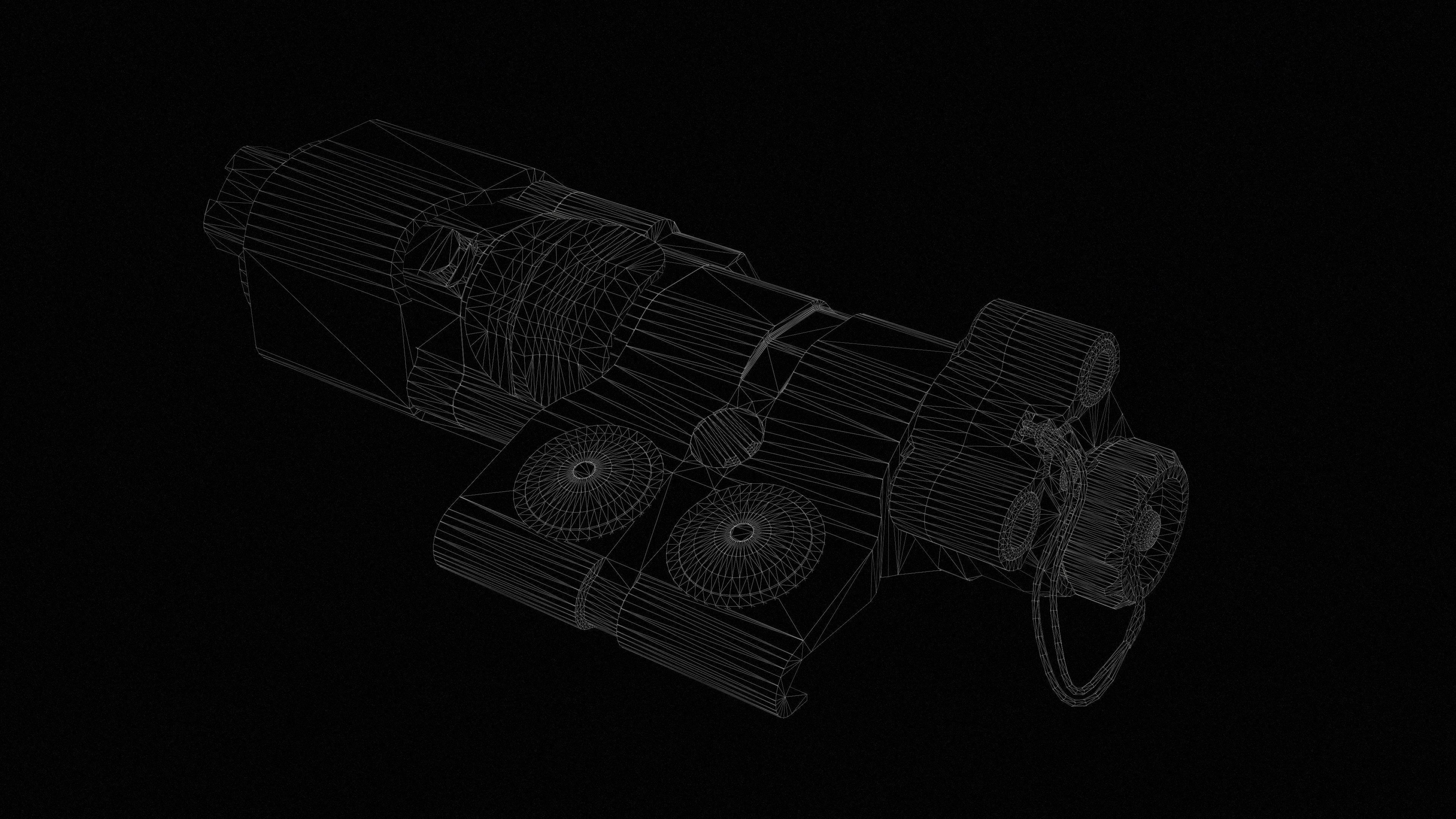 BE Meyers MAWL-DA IR-Laser 3D Model Low-poly 3D model Low-poly 3D model_7