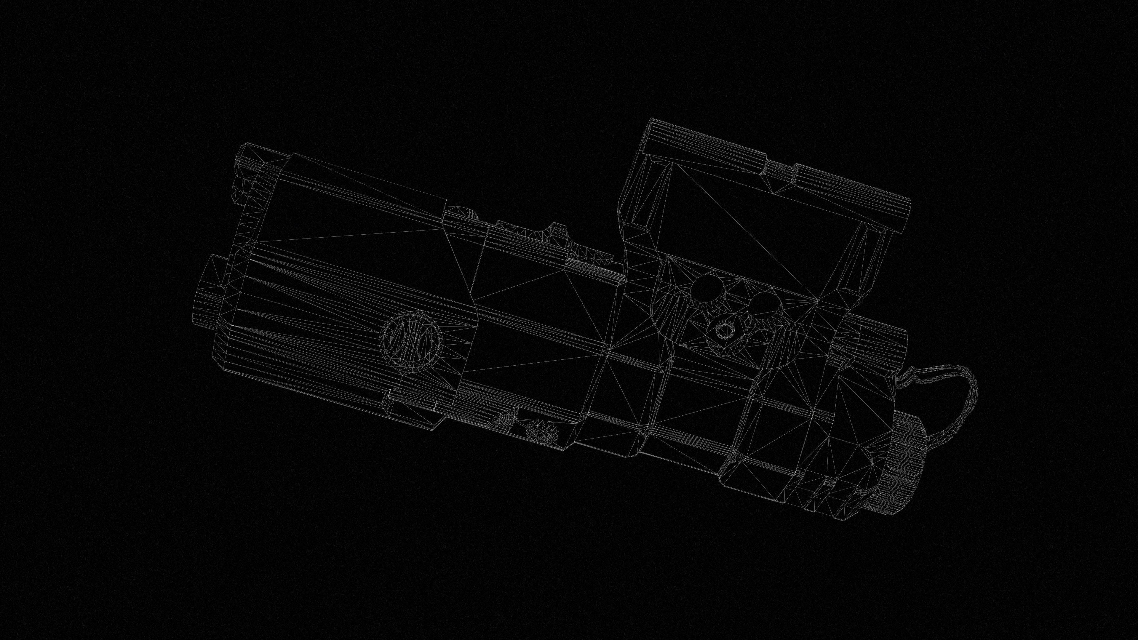 BE Meyers MAWL-DA IR-Laser 3D Model Low-poly 3D model Low-poly 3D model_11