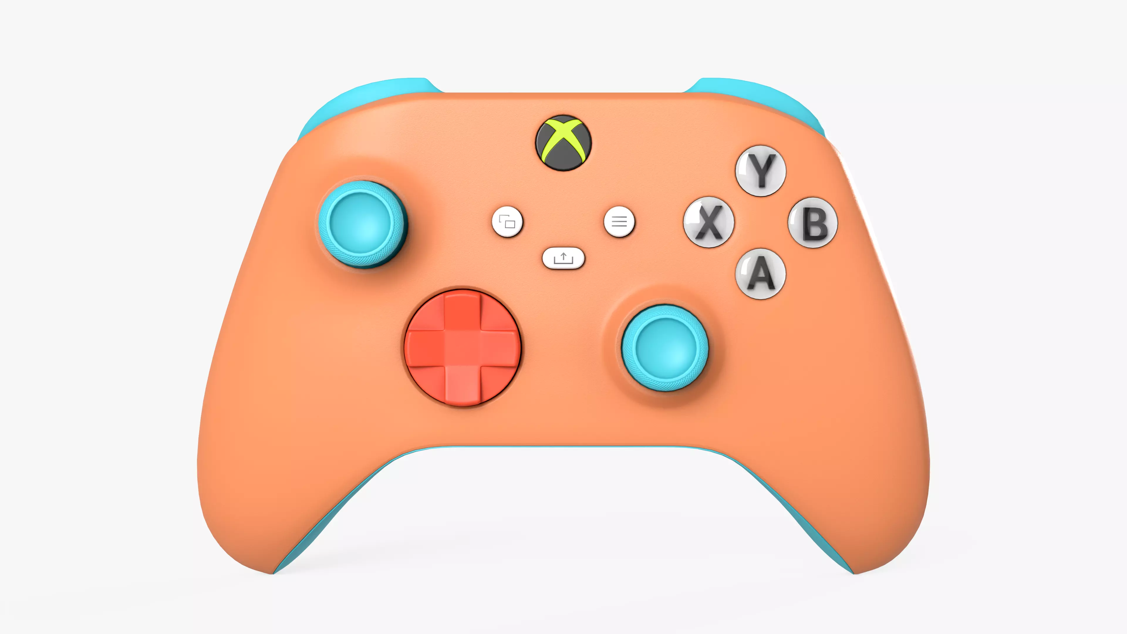 Xbox Controller OPI Special Edition Low-poly 3D model_0