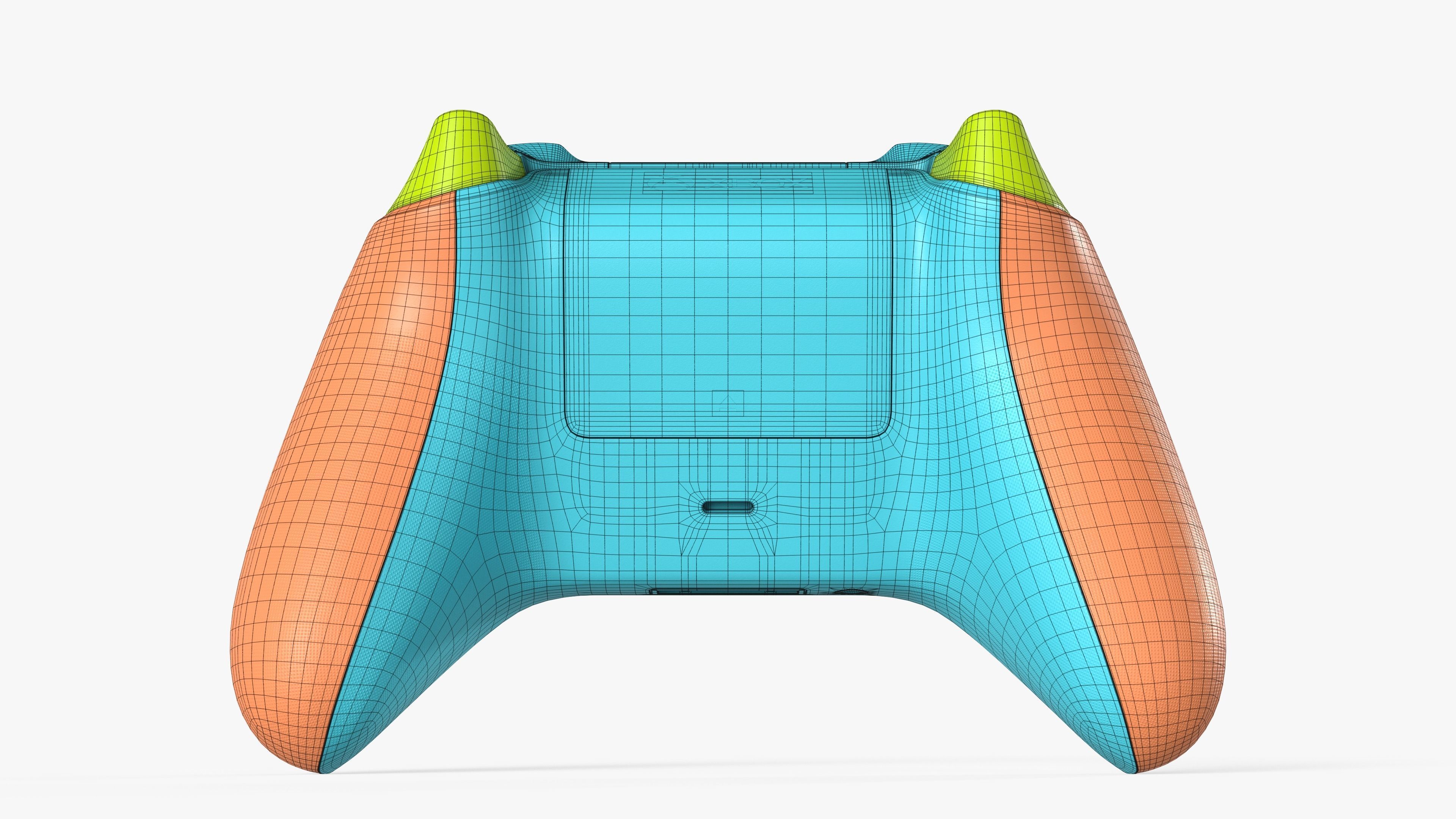 Xbox Controller OPI Special Edition Low-poly 3D model_5
