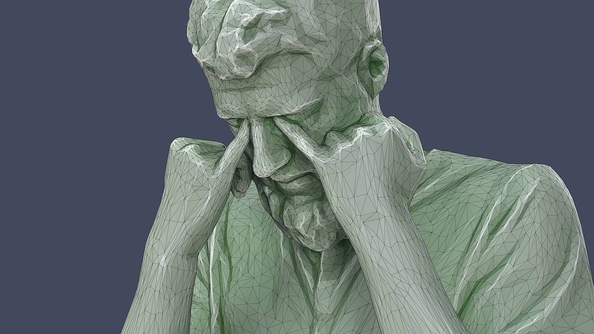 Wearied Urban Casual 3D model_9