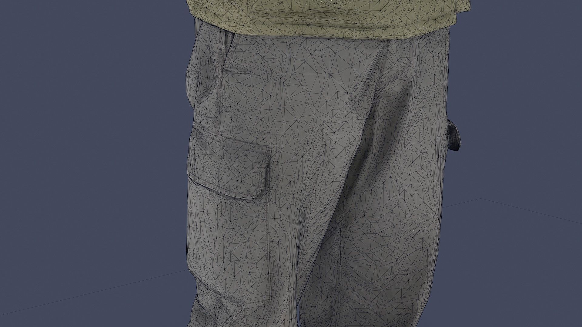 Wearied Urban Casual 3D model_14