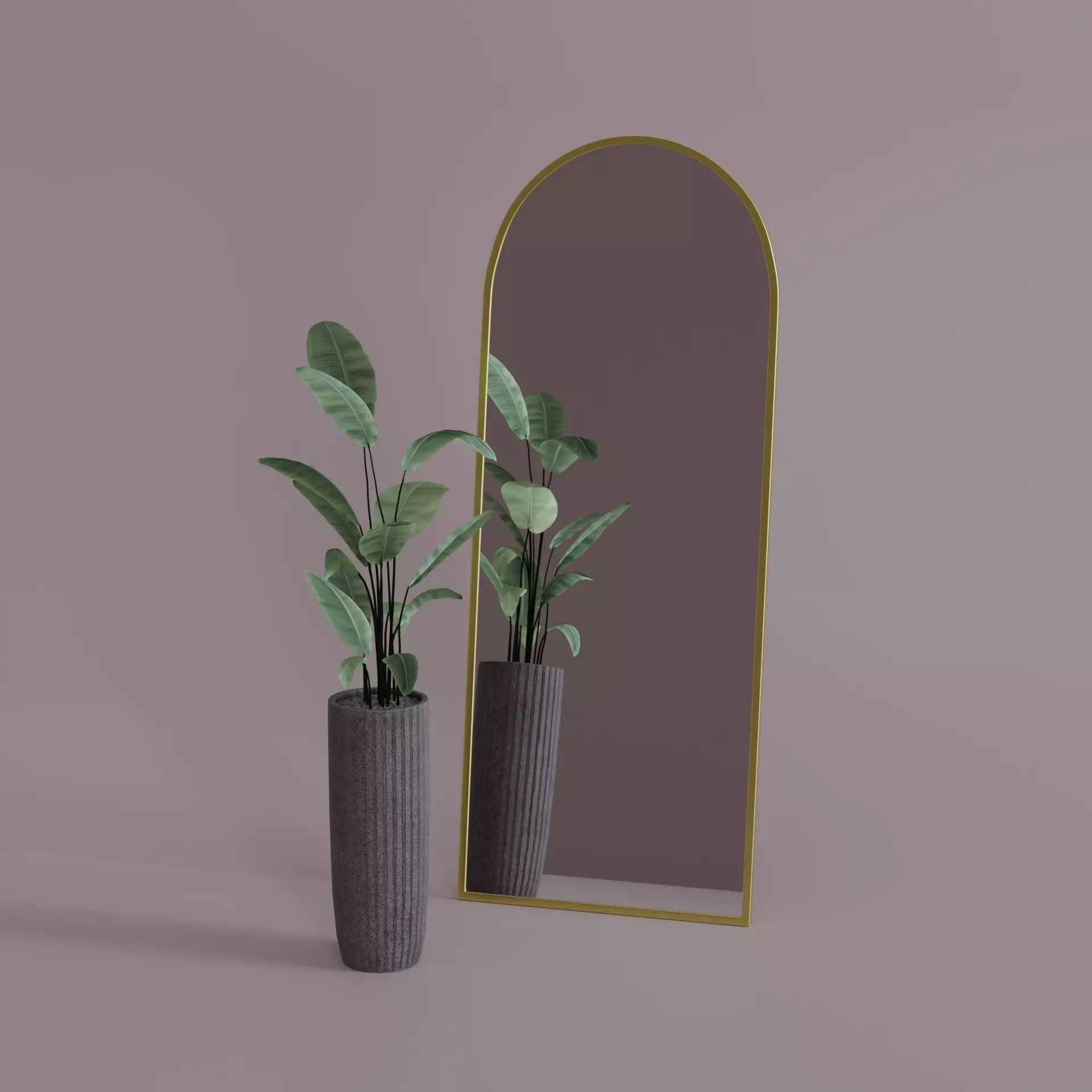 Decorative Mirror Free 3D model