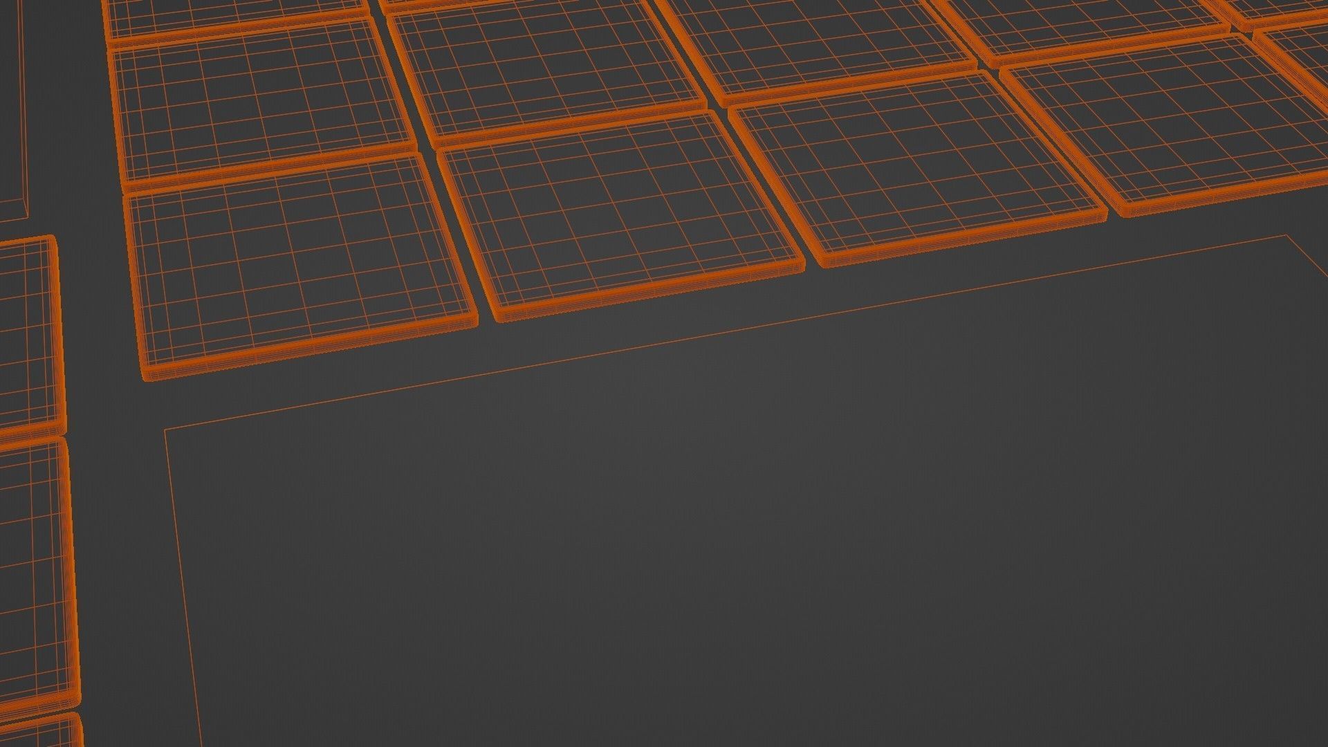 Nature Photo Tiles for modern Kitchens and Bathrooms frames Low-poly 3D model_29