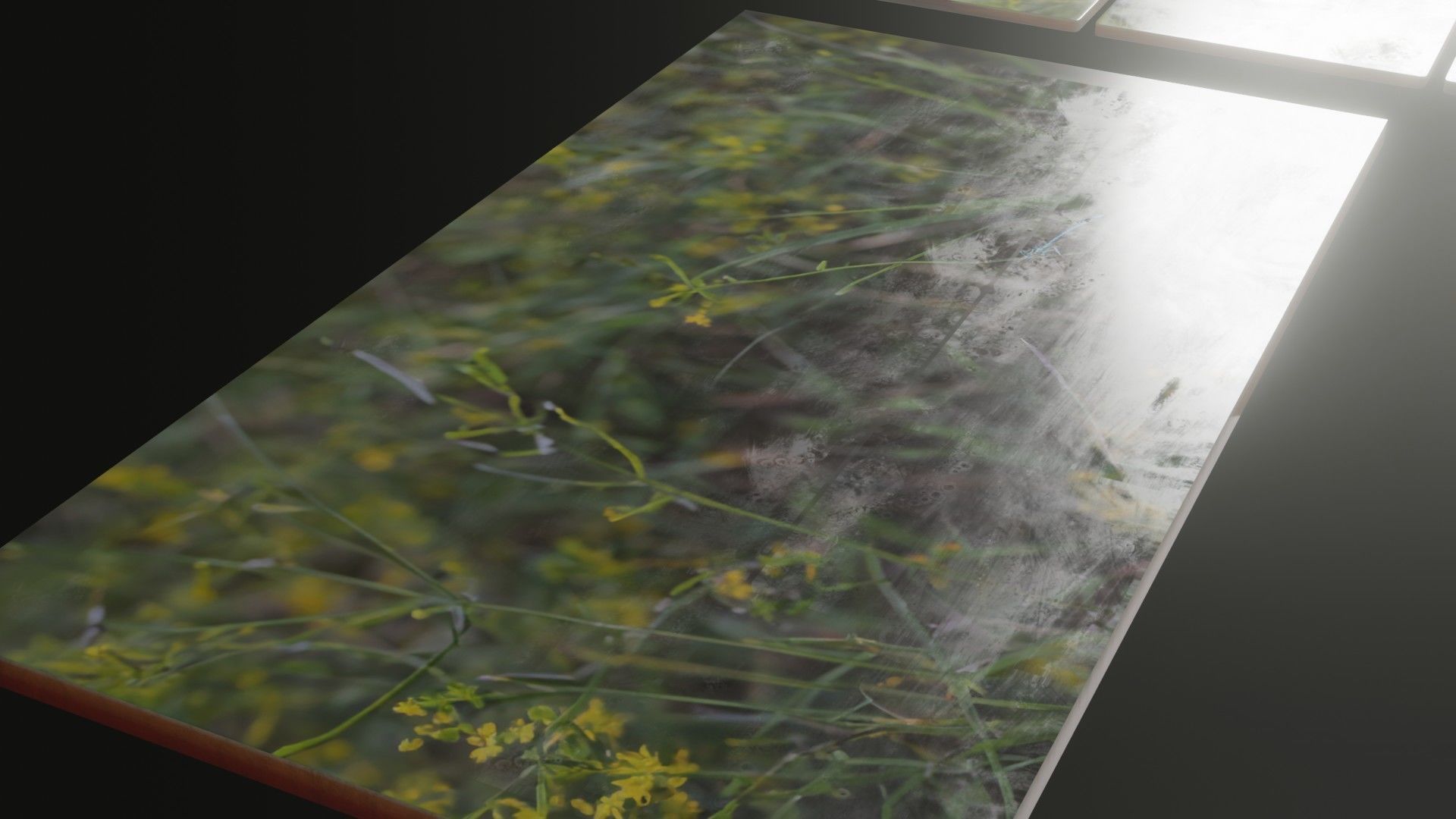 Nature Photo Tiles for modern Kitchens and Bathrooms frames Low-poly 3D model_3