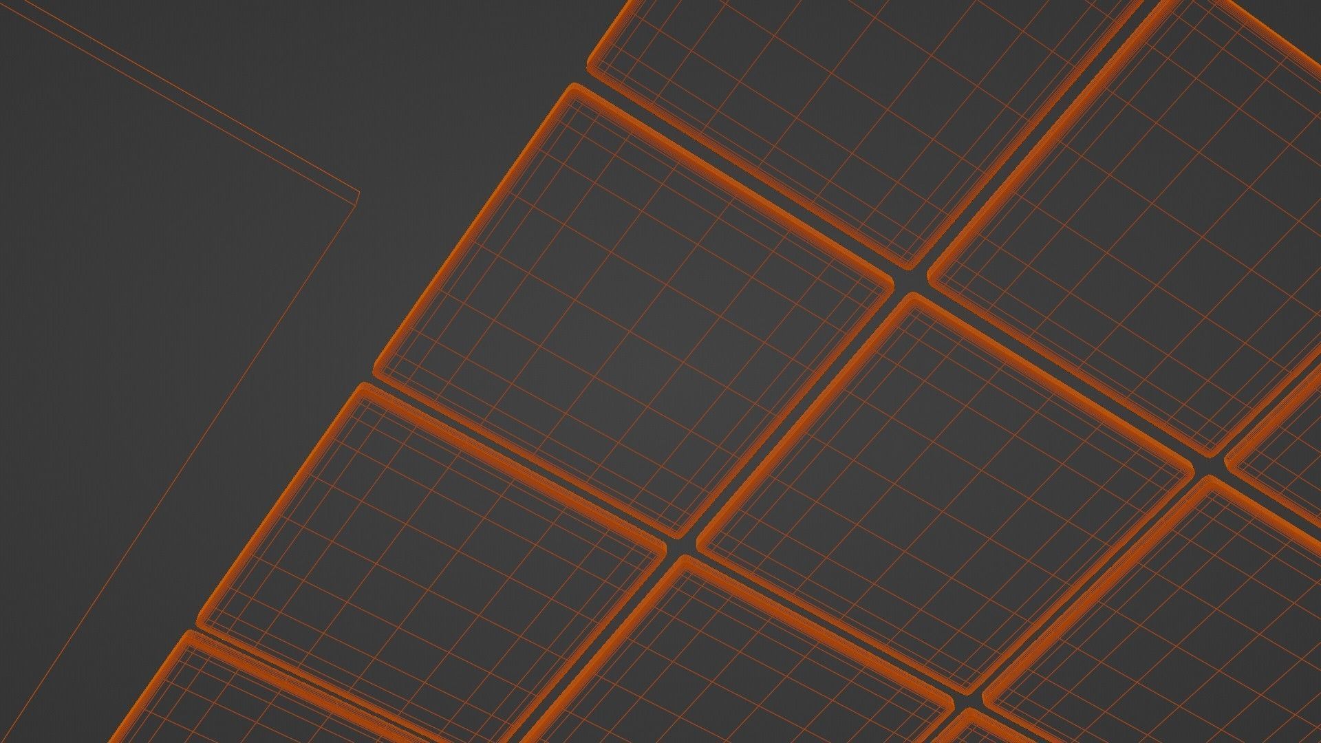 Nature Photo Tiles for modern Kitchens and Bathrooms frames Low-poly 3D model_28