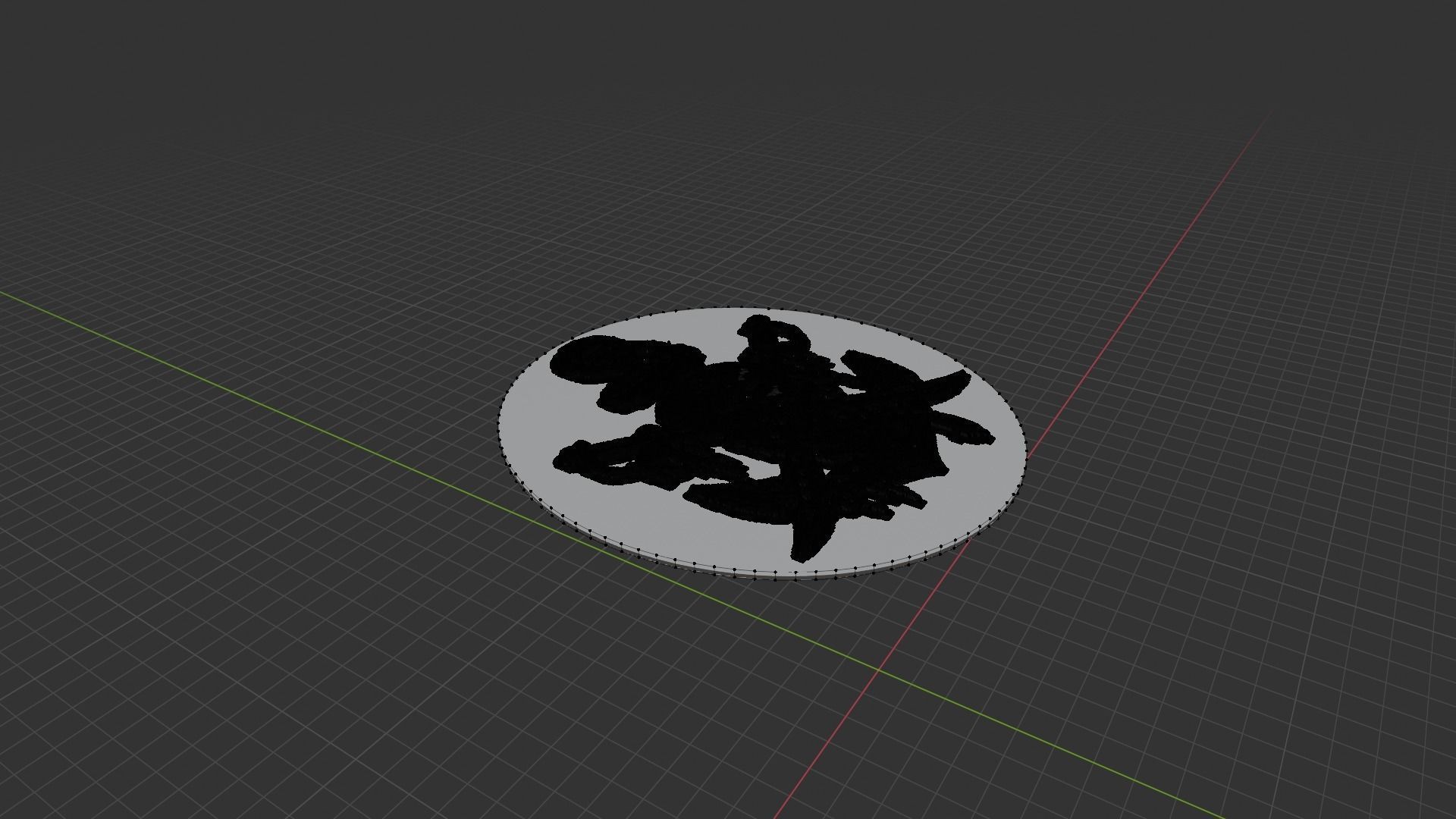 Pirate Medallion 3D print model_6