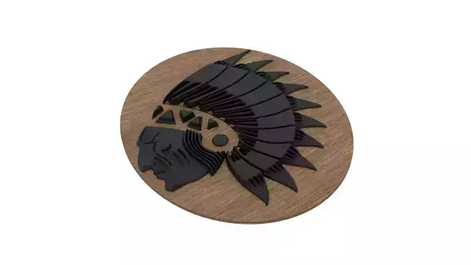 Native American Medallion