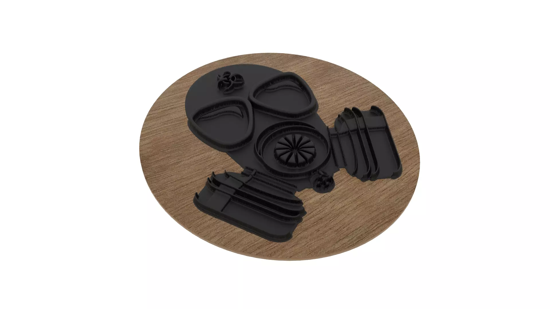 Radiation Mask Medallion 3D print model