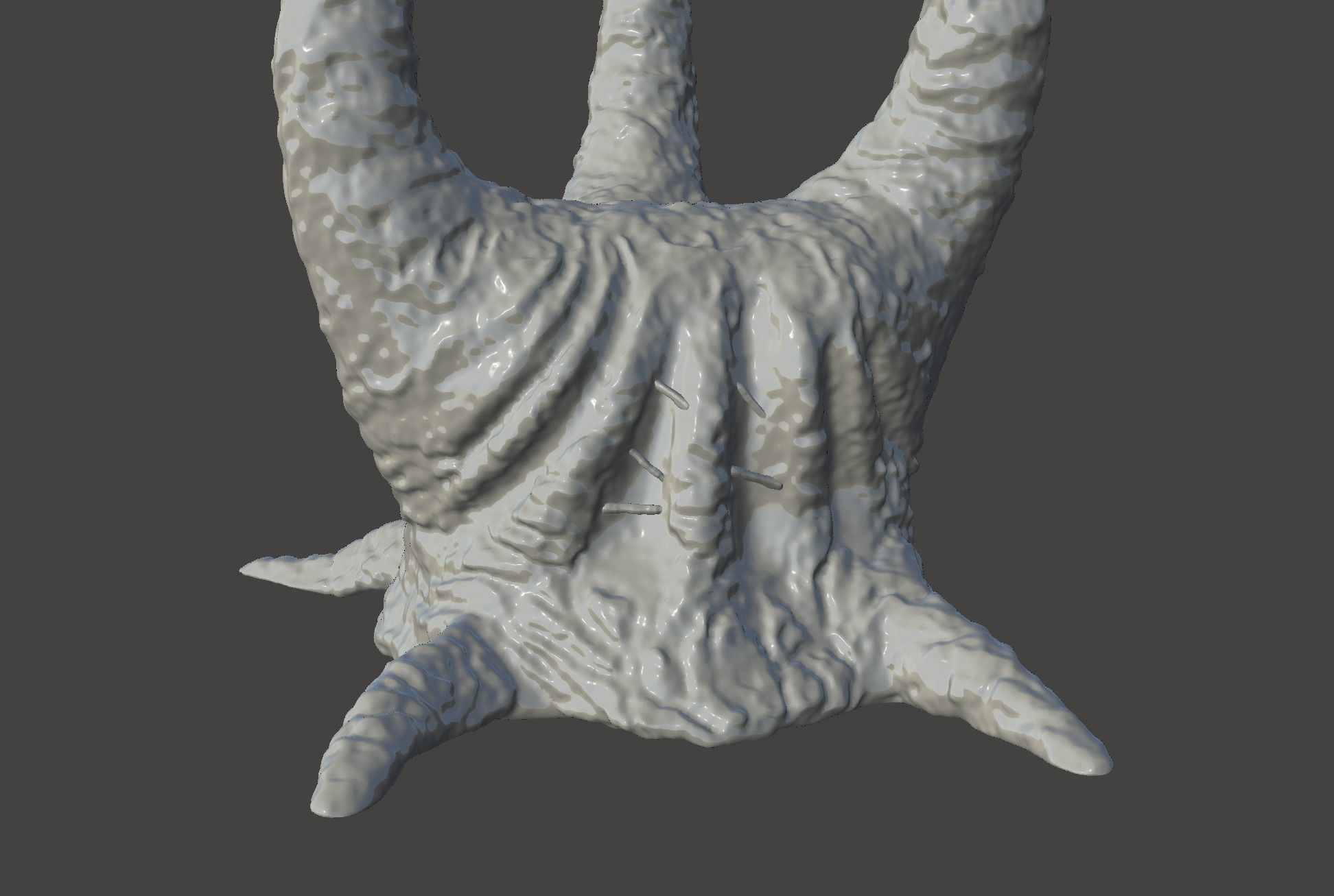 SHUB NIGGURATH - QUAKE 1 HD REMAKE - ULTRA HIGH DETAILED STL 3D print model_31