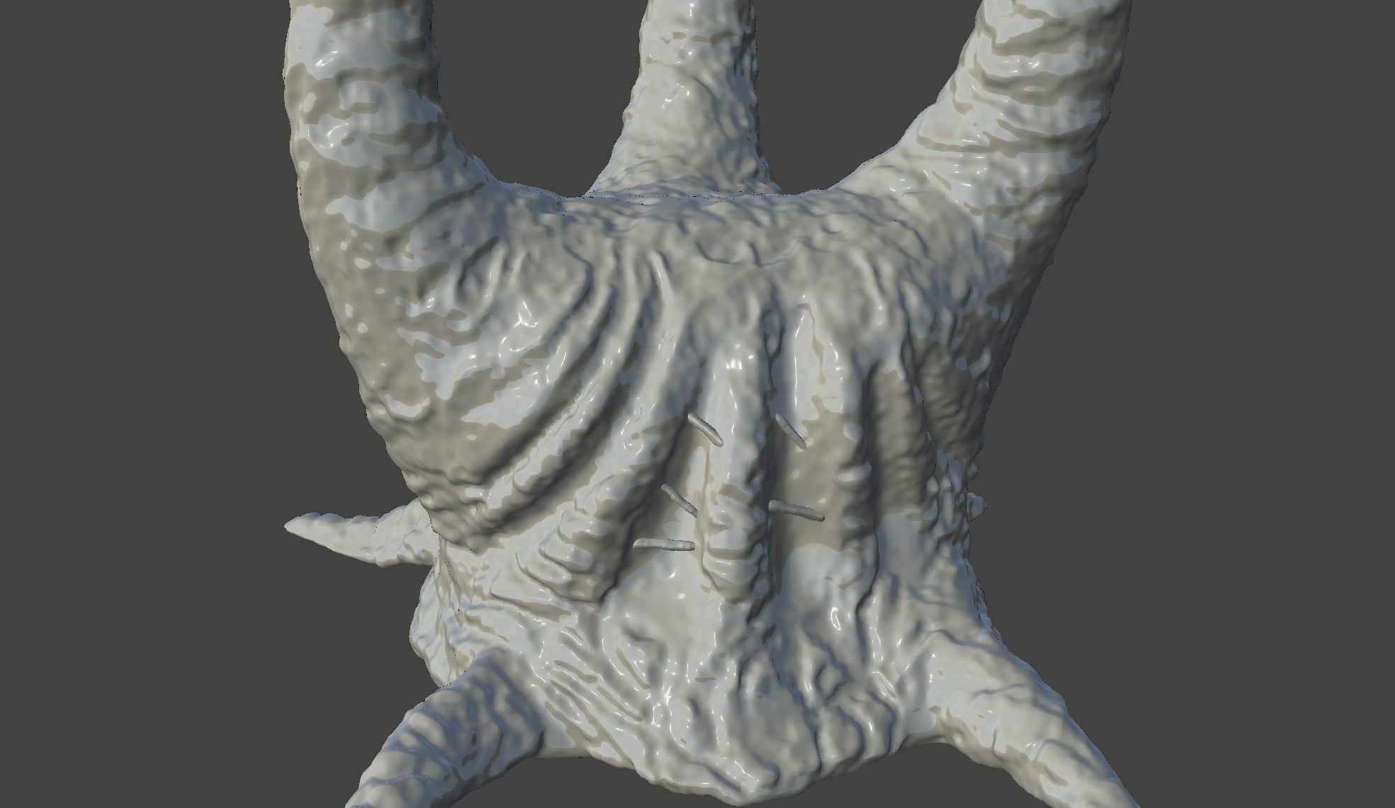 SHUB NIGGURATH - QUAKE 1 HD REMAKE - ULTRA HIGH DETAILED STL 3D print model_27