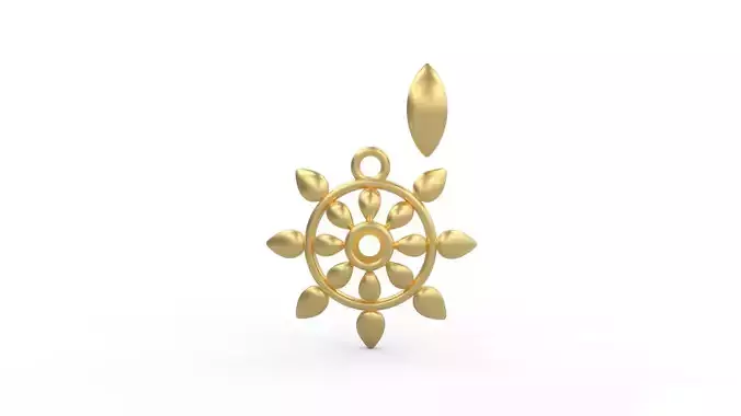 Rudder Pendant  3D print model