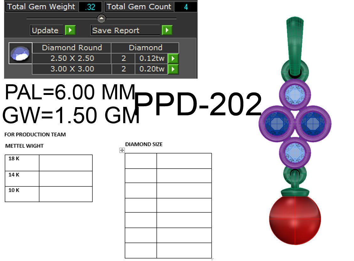 Pendant 657 3D print model_10