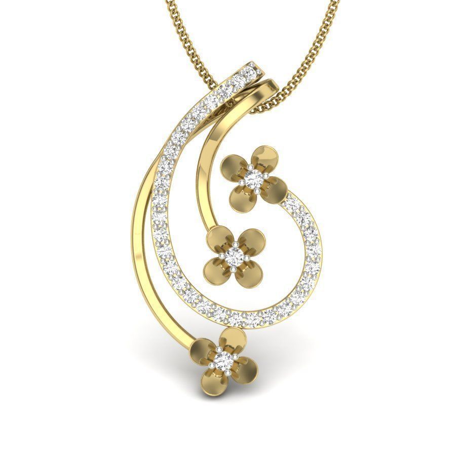 Pendant 646 3D print model_5