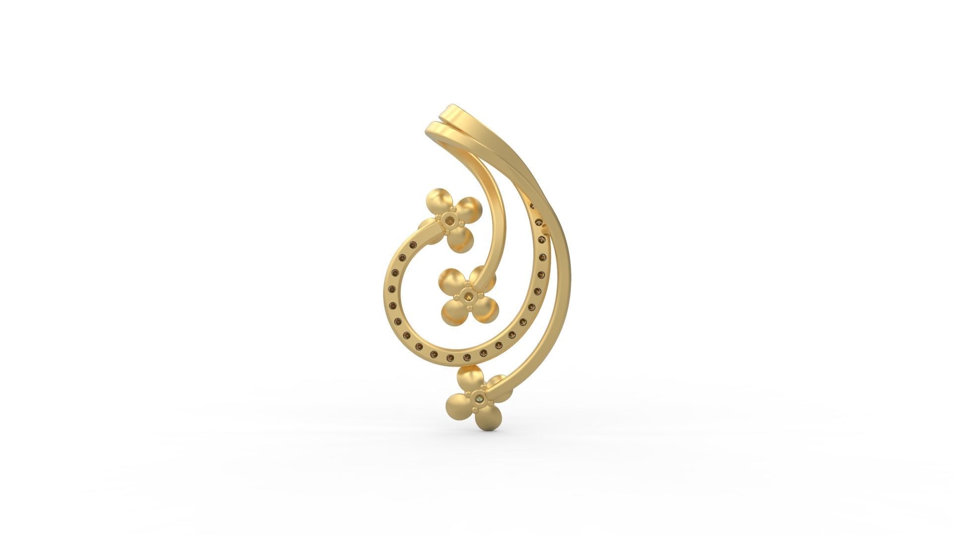 Pendant 646 3D print model_4