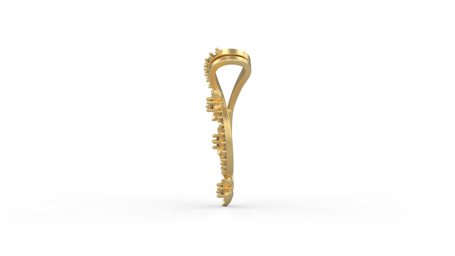 Pendant 646 3D print model_2