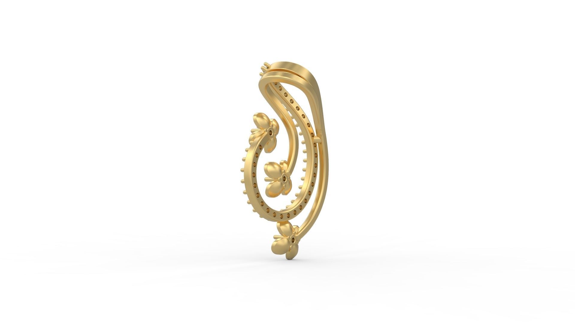 Pendant 646 3D print model_3