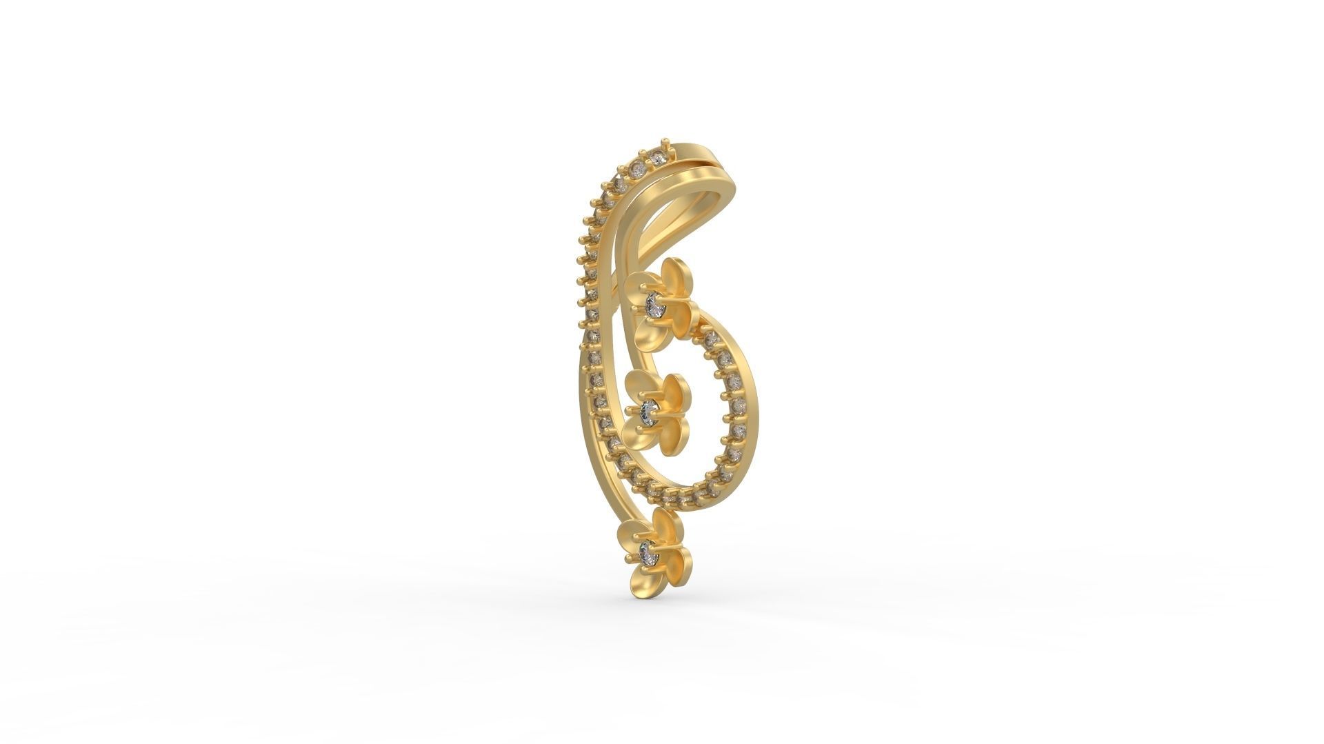 Pendant 646 3D print model_1