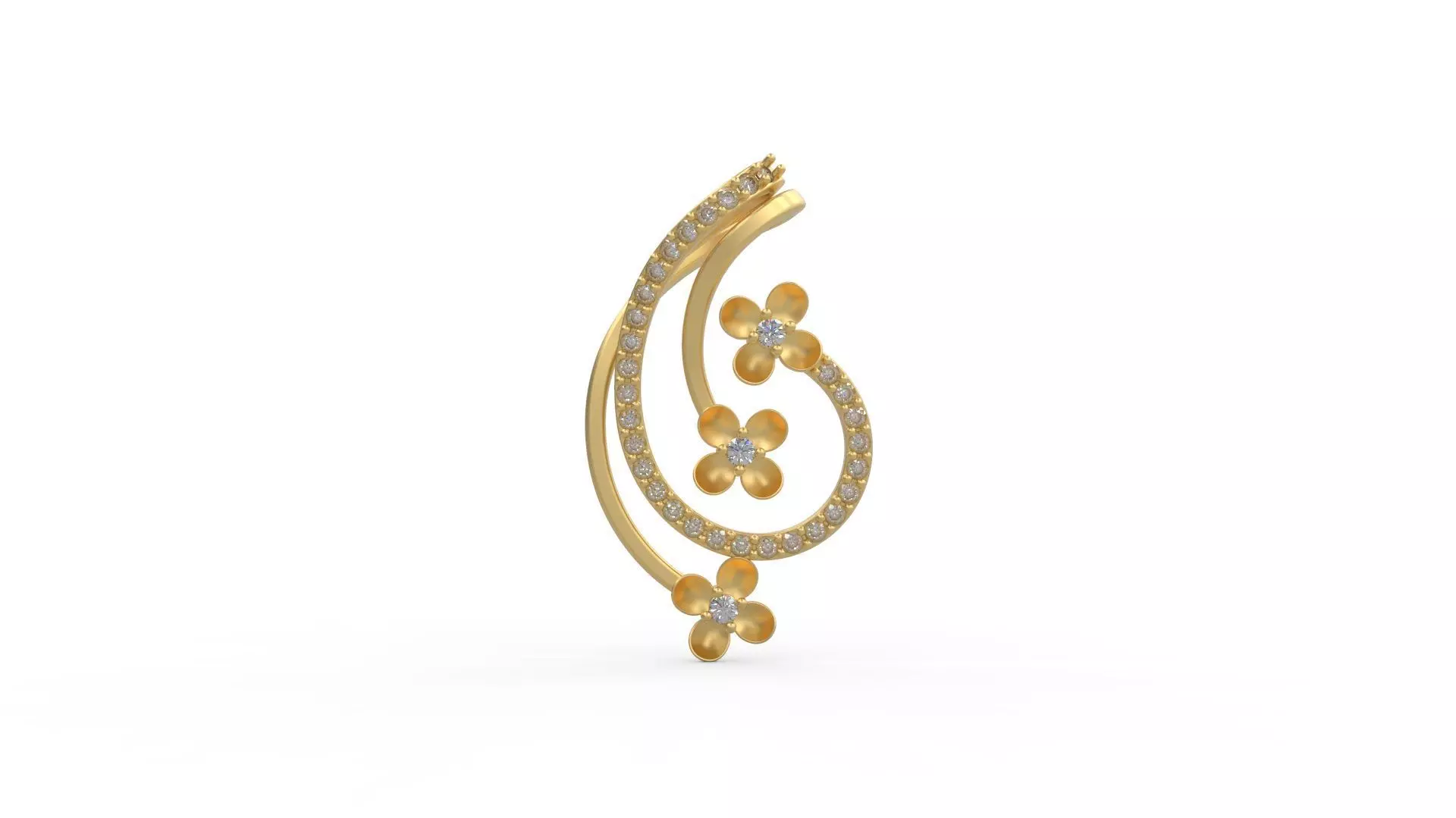 Pendant 646 3D print model_0