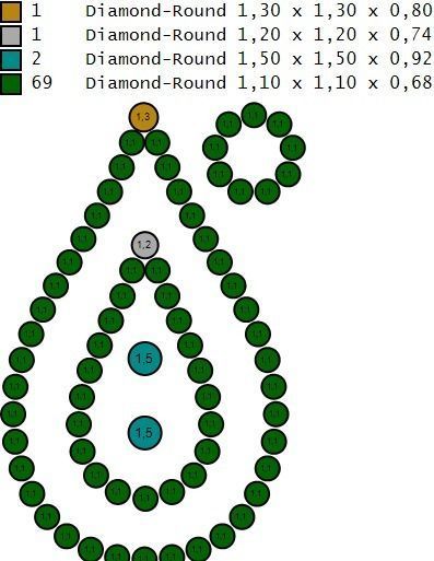 Pendant 636 3D print model_9