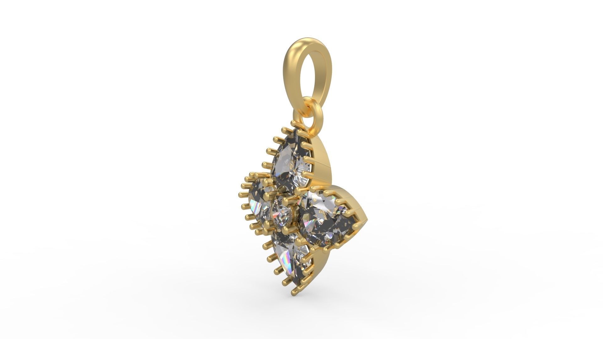 Pendant 634 3D print model_1