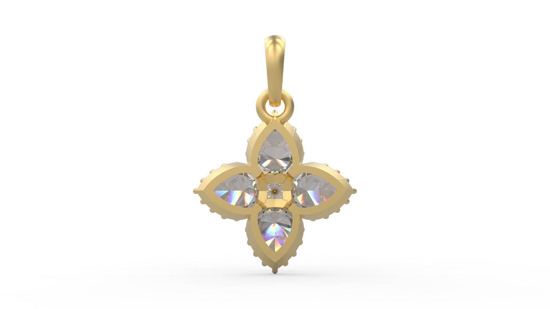 Pendant 634 3D print model_4