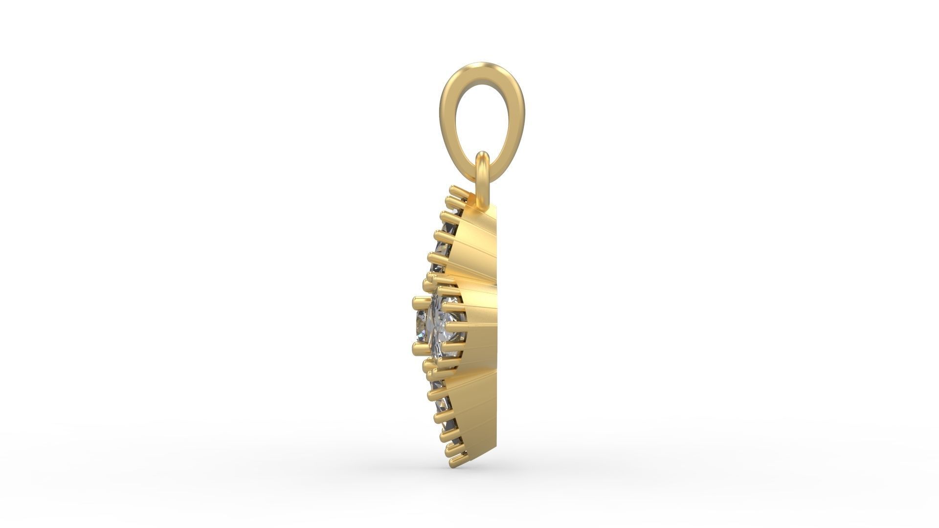 Pendant 634 3D print model_2