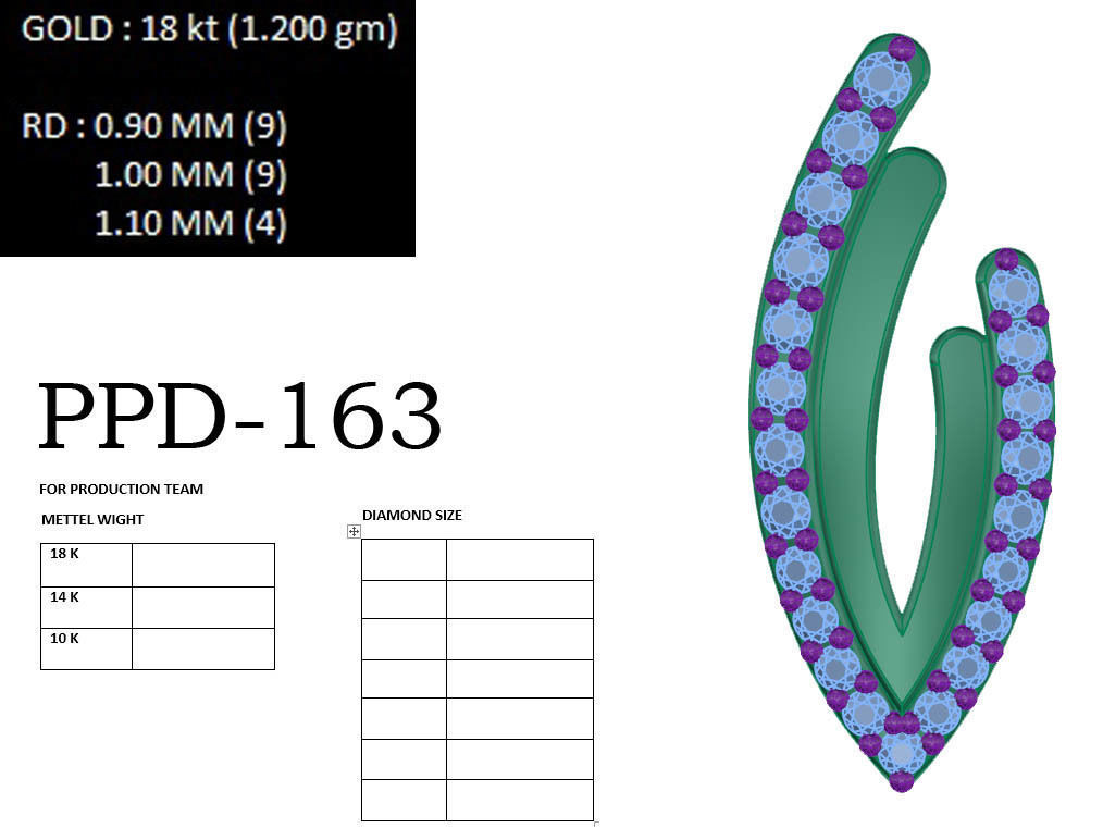 Pendant 633 3D print model_10