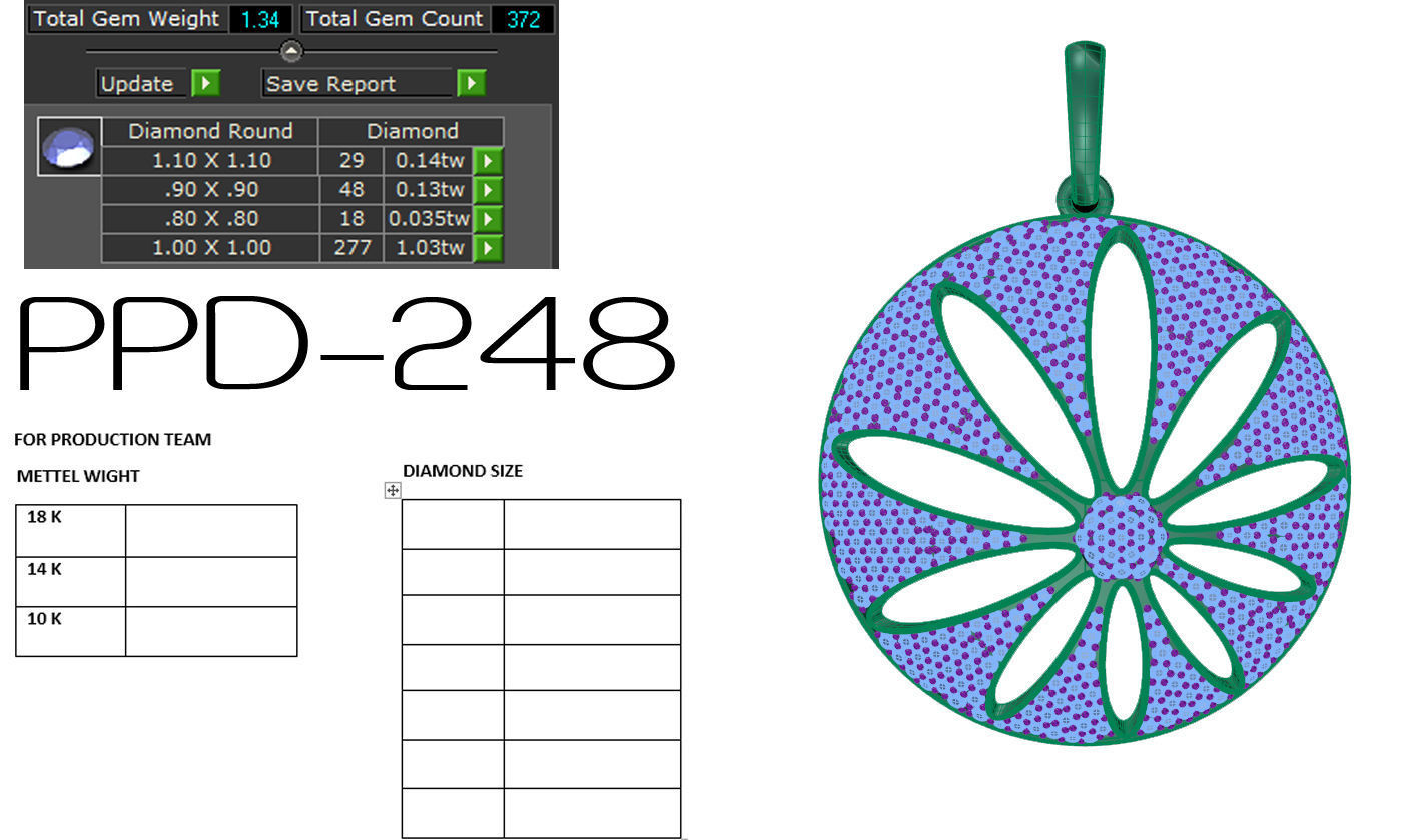 Pendant 628 3D print model_7