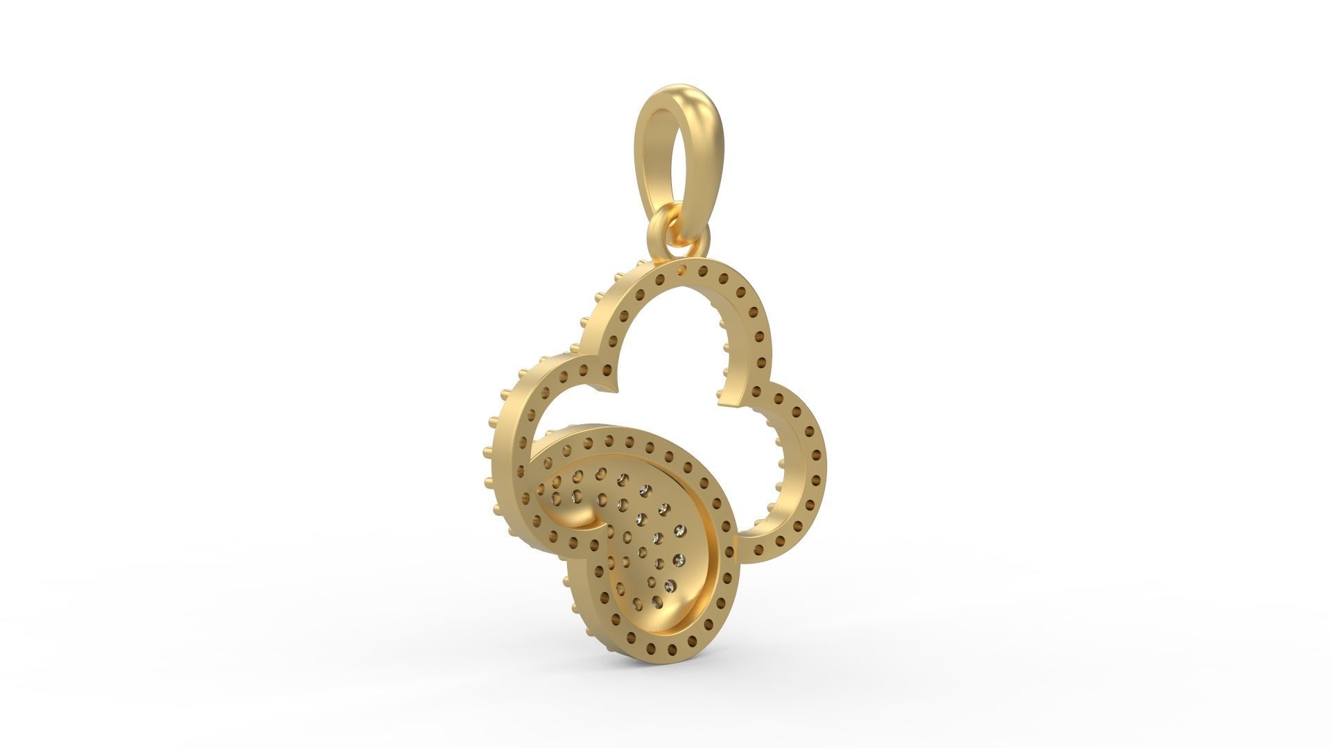 Pendant 621 3D print model_3