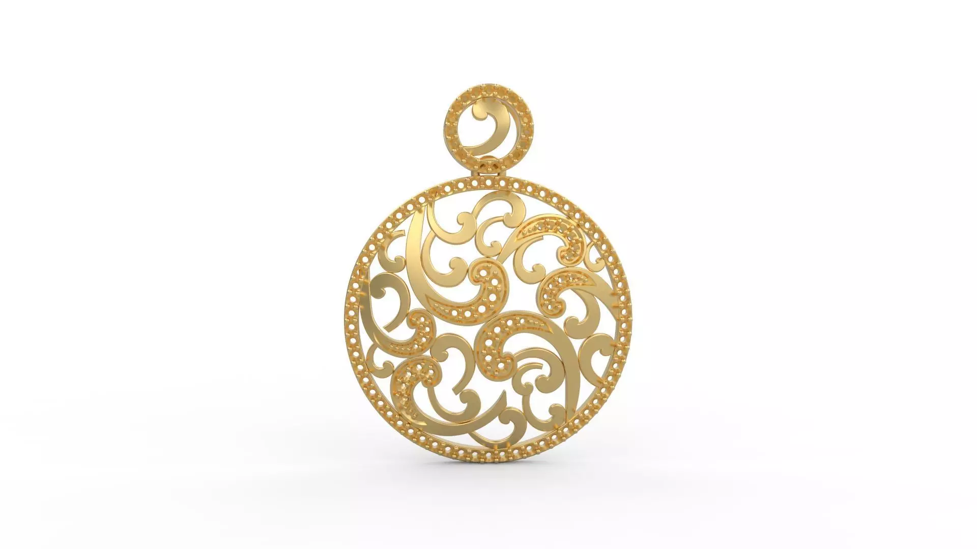 Pendant 618 3D print model_0