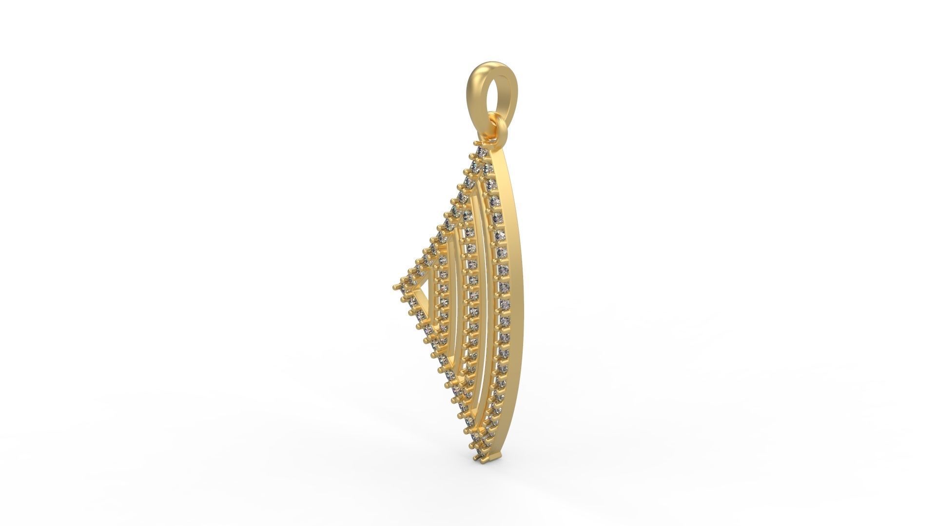 Pendant 608 3D print model_1