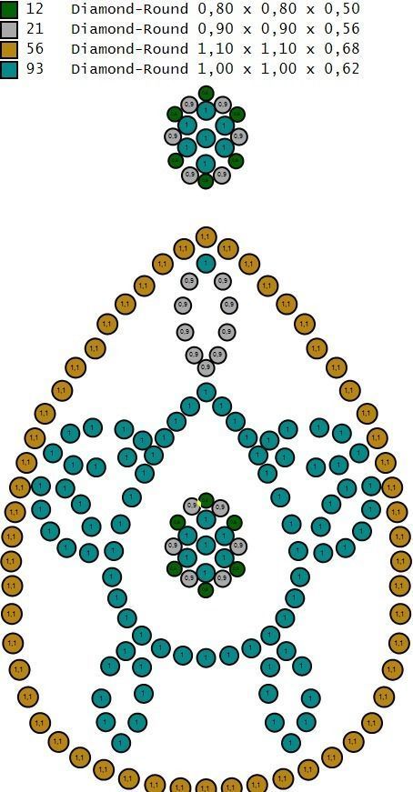 Pendant 606 3D print model_9