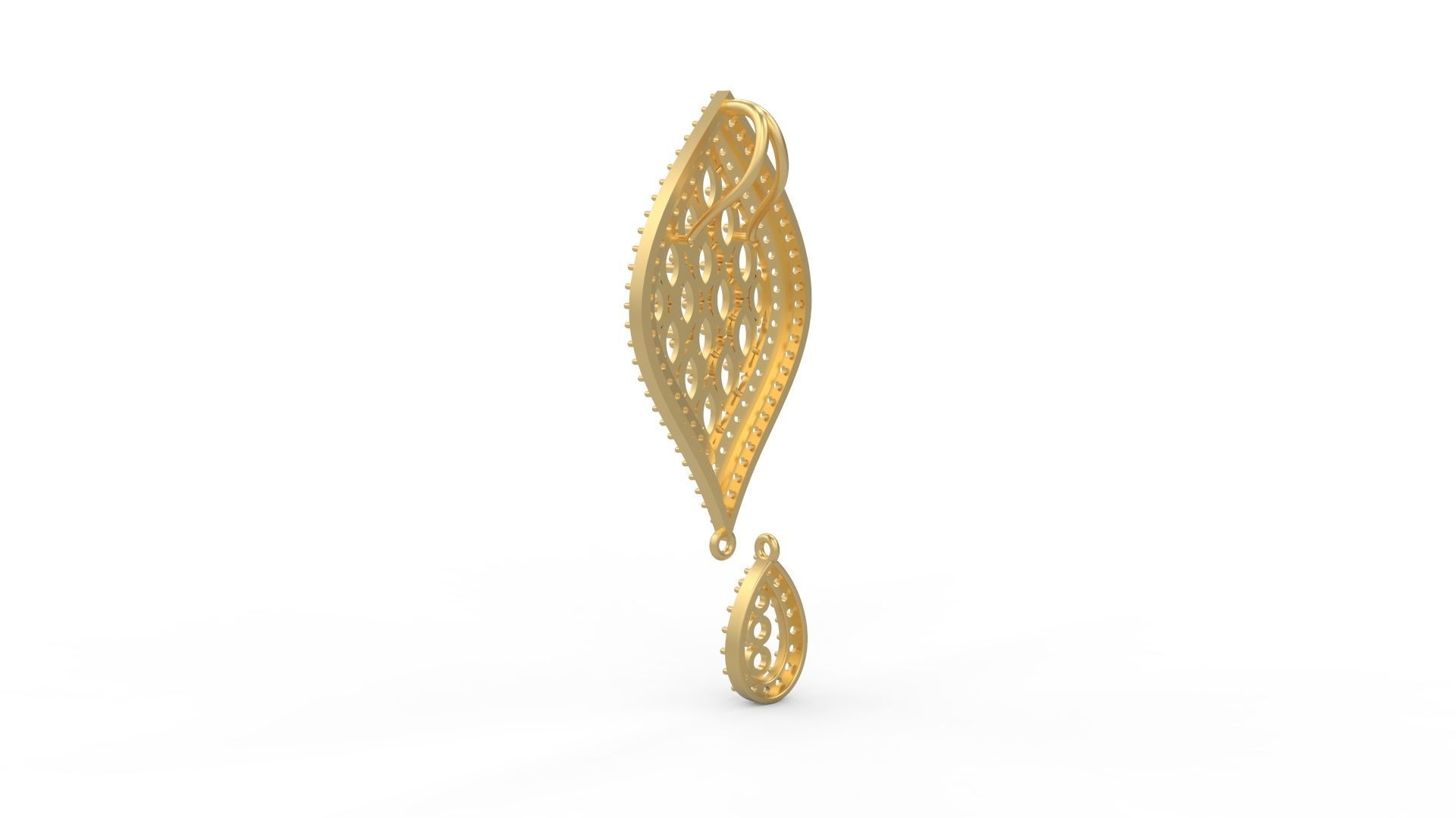 Pendant 604 3D print model_3