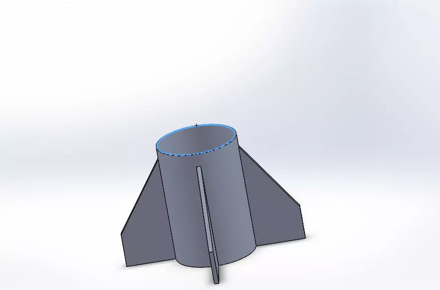 37mm launcher taill 3D print model_0