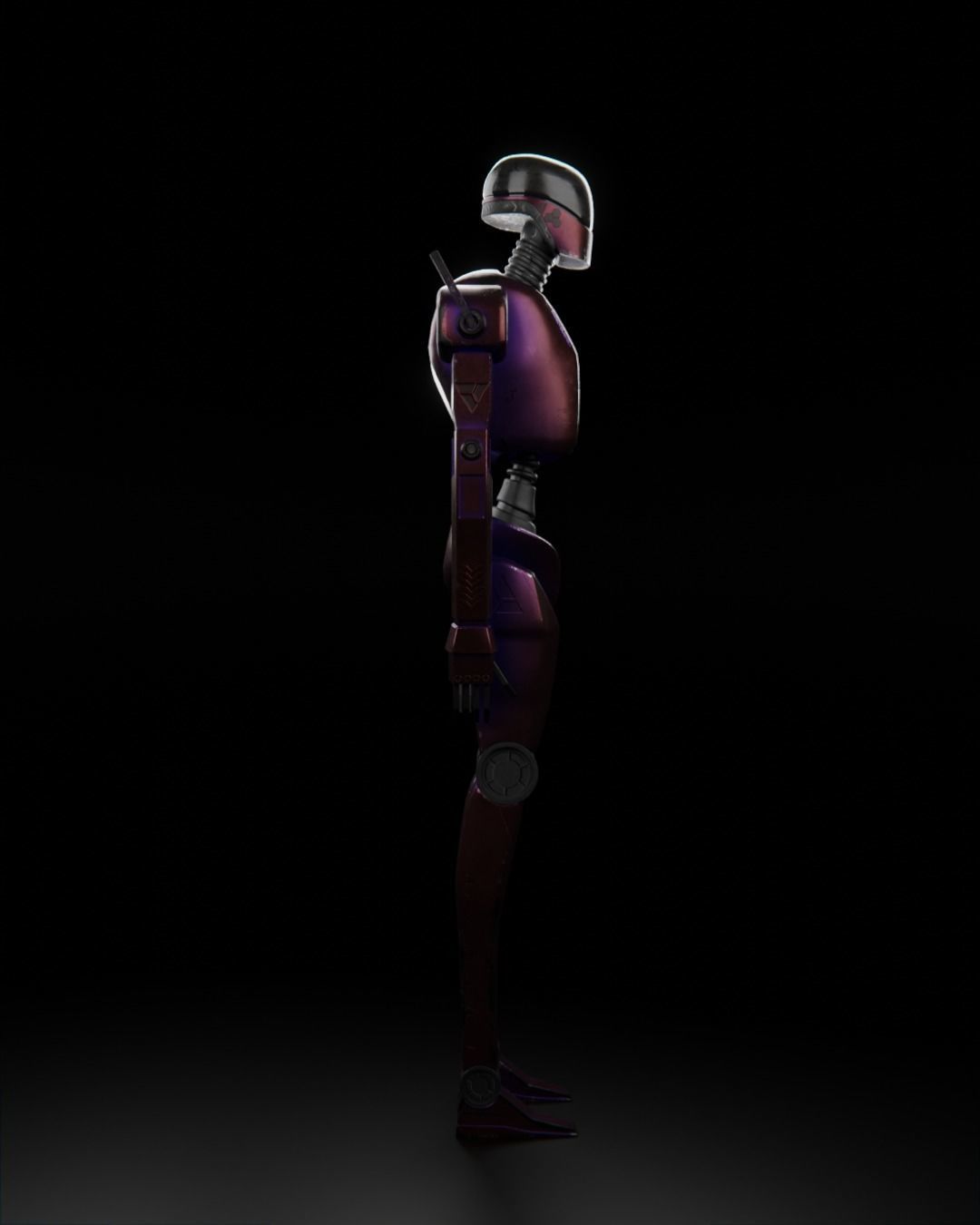 Starwars Droid 3D model_1