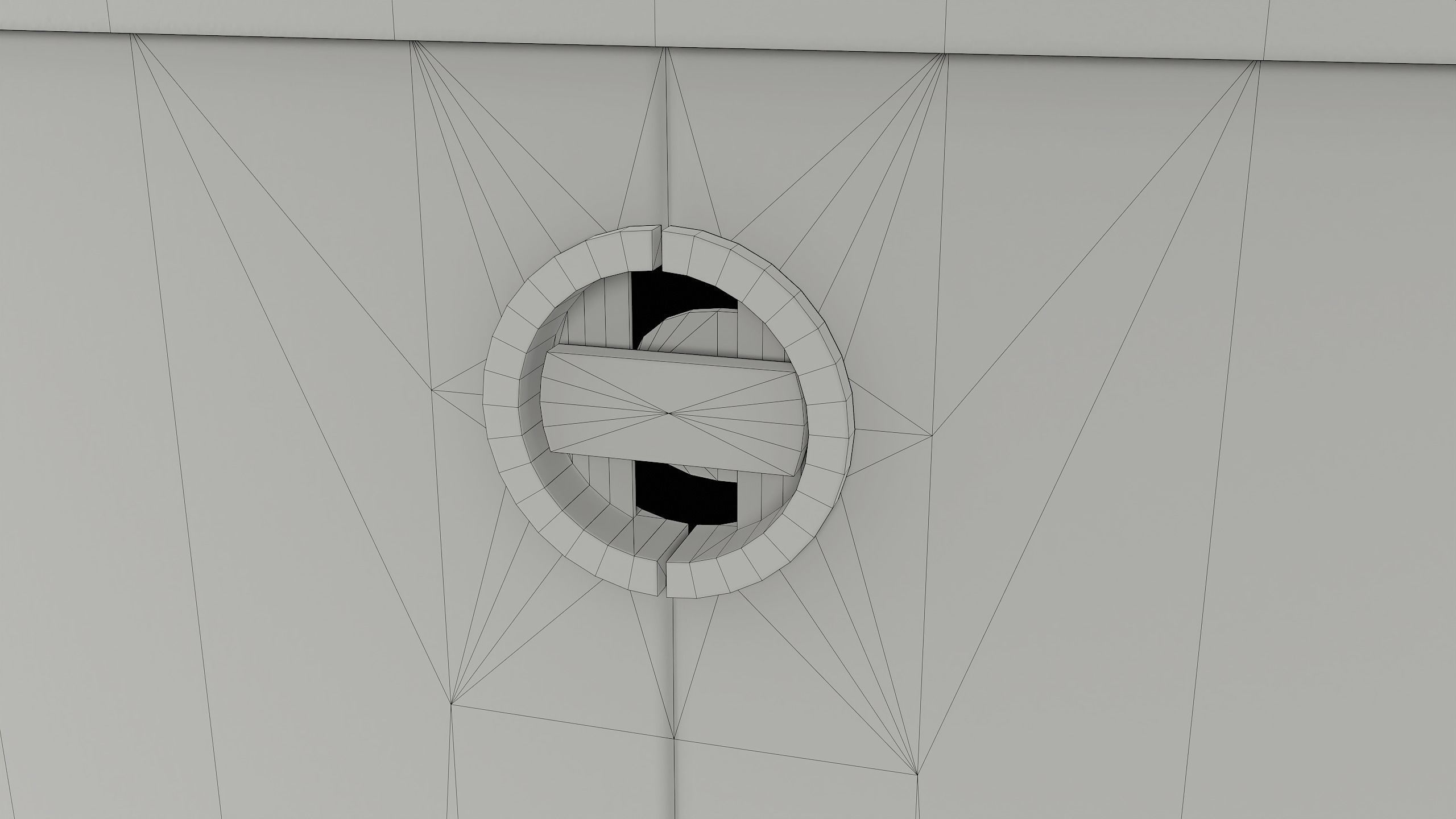 Street Trash Can 21 PBR Game Ready Low-poly 3D model_23